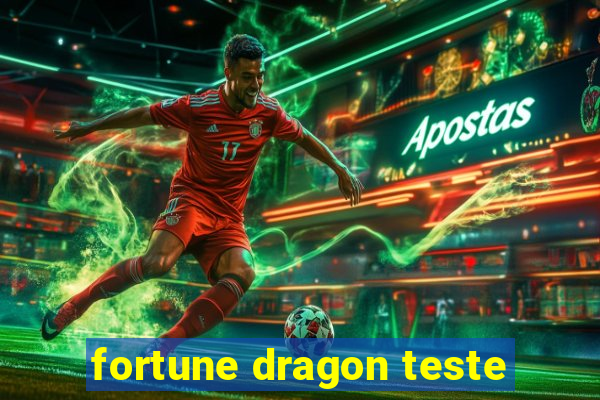 fortune dragon teste